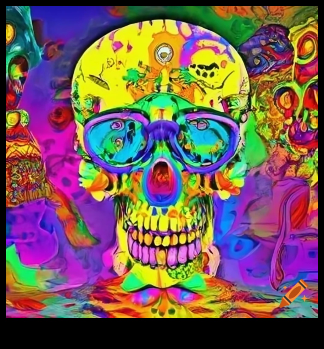 Психеделична палитра Смел и жив поглед към цвят 5 Психеделична палитра: Живи цветове за смел гардероб