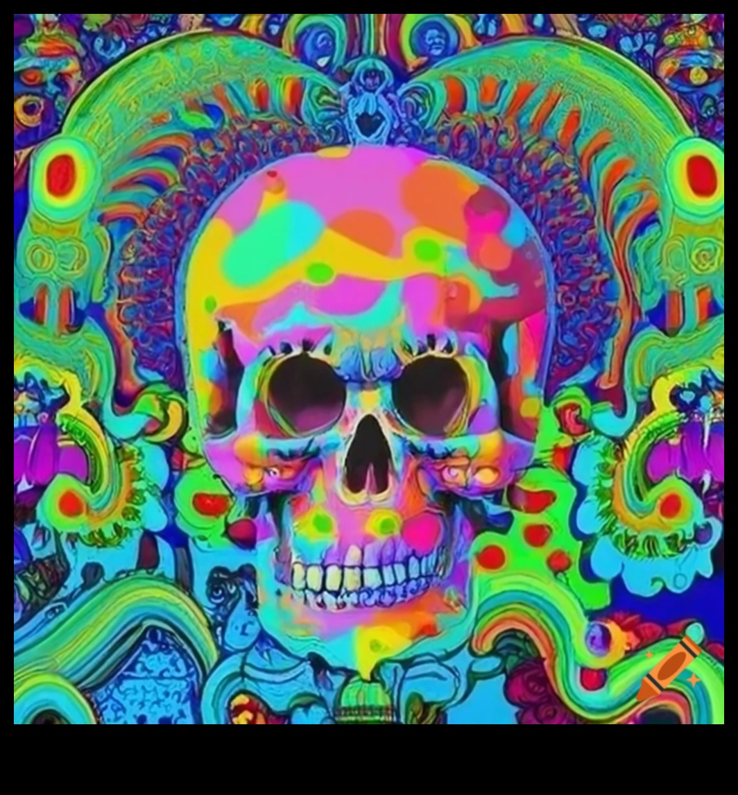 Психеделична палитра Смел и жив поглед към цвят 6 Психеделична палитра: Живи цветове за смел гардероб