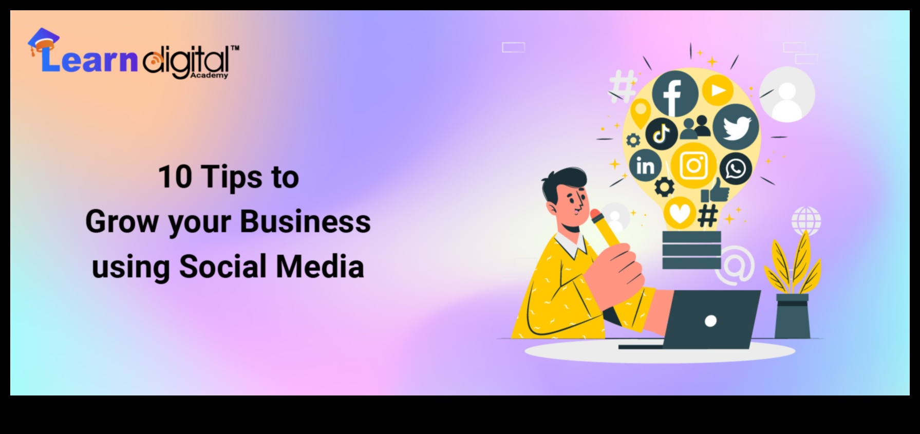 Прилагане на тактики за социални медии за стимулиране на растежа на бизнеса