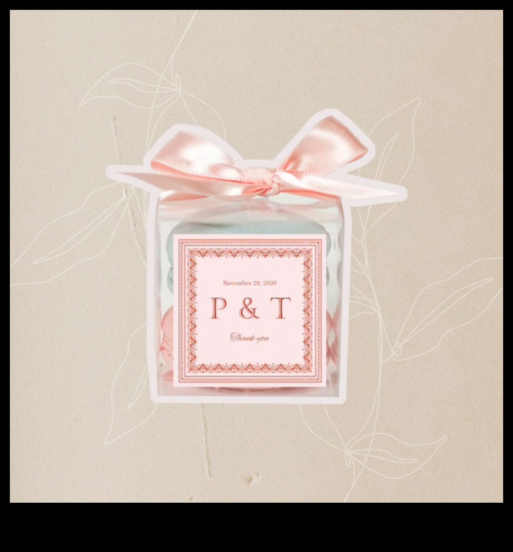 Персонализирани подаръци: Направи си сам подаръци за сватбени тържества