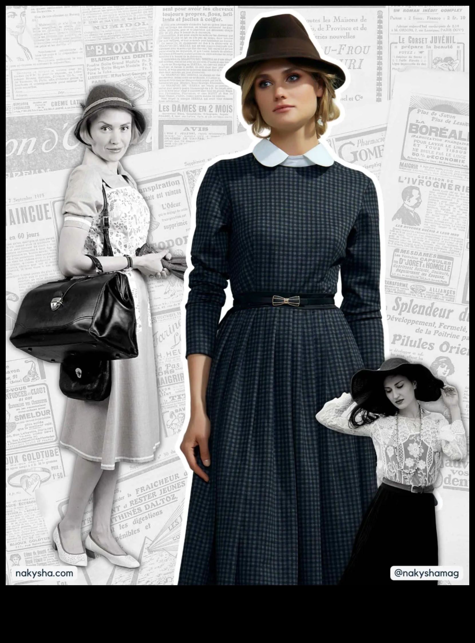 Шикозни класики: ретро тоалети за безкраен стил