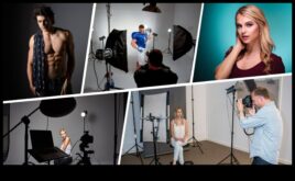 Самостоятелно приготвен осветителни тела за портретна снимка Най-доброто възможно информация