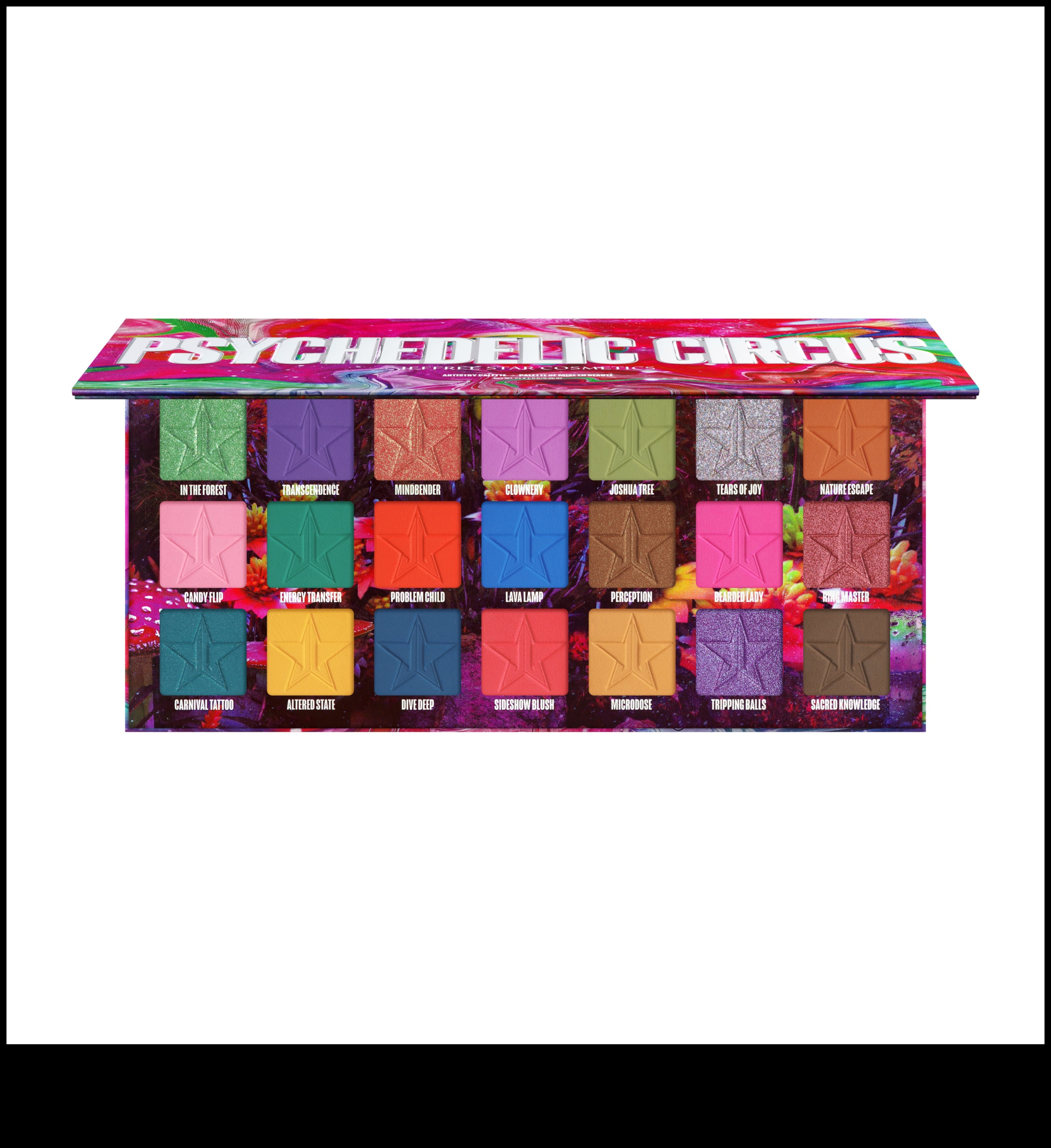 Психеделична палитра Смел и жив поглед върху цвят 1 Психеделична палитра: Живи цветове за смел гардероб