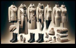 Шикозни зимни тоалети за ледени вечери прегръщат чара според студеното климат